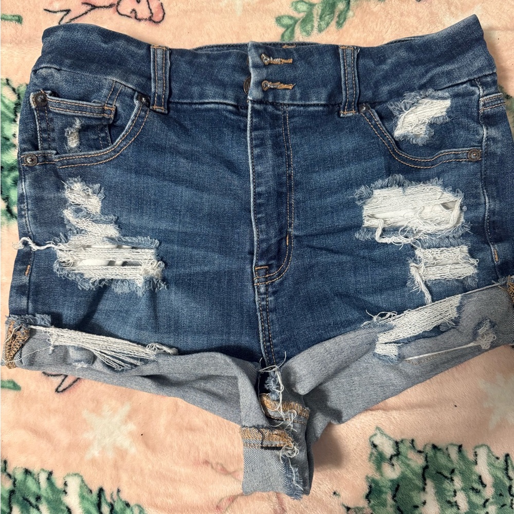 American Eagle Light Blue Denim Jacket - Light Blue 8